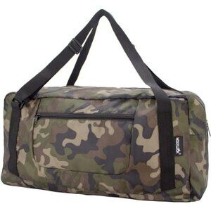 Foldable Travel Duffel Bag For Women & Men Luggage Great for Gym ( camo)